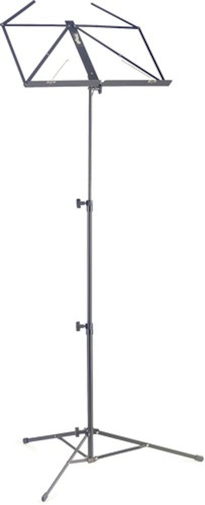 Stagg 3 Section Fold Up Music Stand in Black