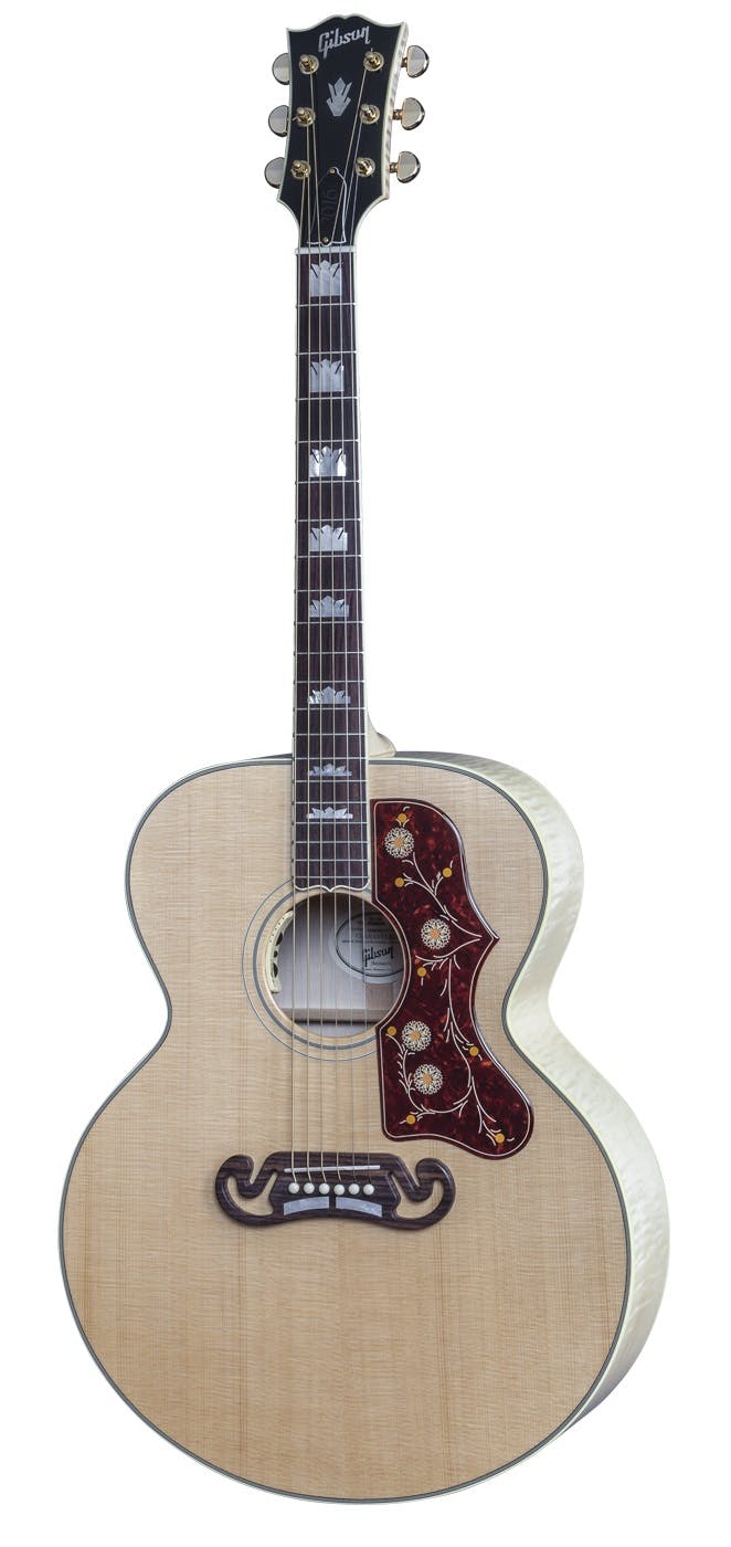 Gibson J-200 Standard Acoustic Guitar in Antique Natural 