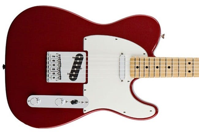 fender american standard telecaster candy apple red