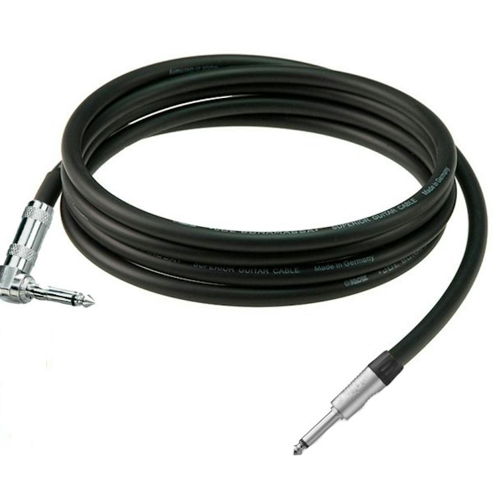 Andertons Pro Sound Jack to Right Angled Jack 6m Guitar Lead