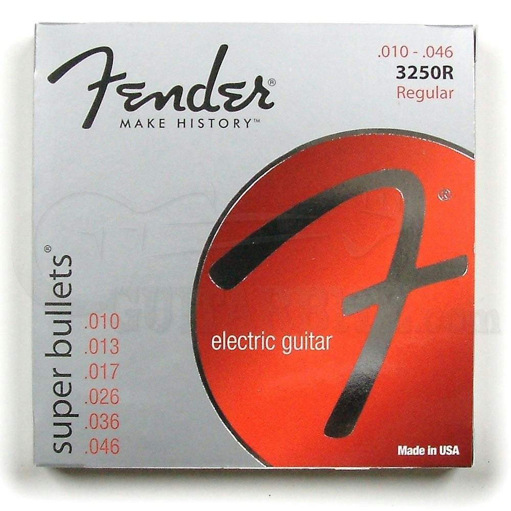 Fender Super Bullet 10 46 Guitar Strings Andertons Music Co