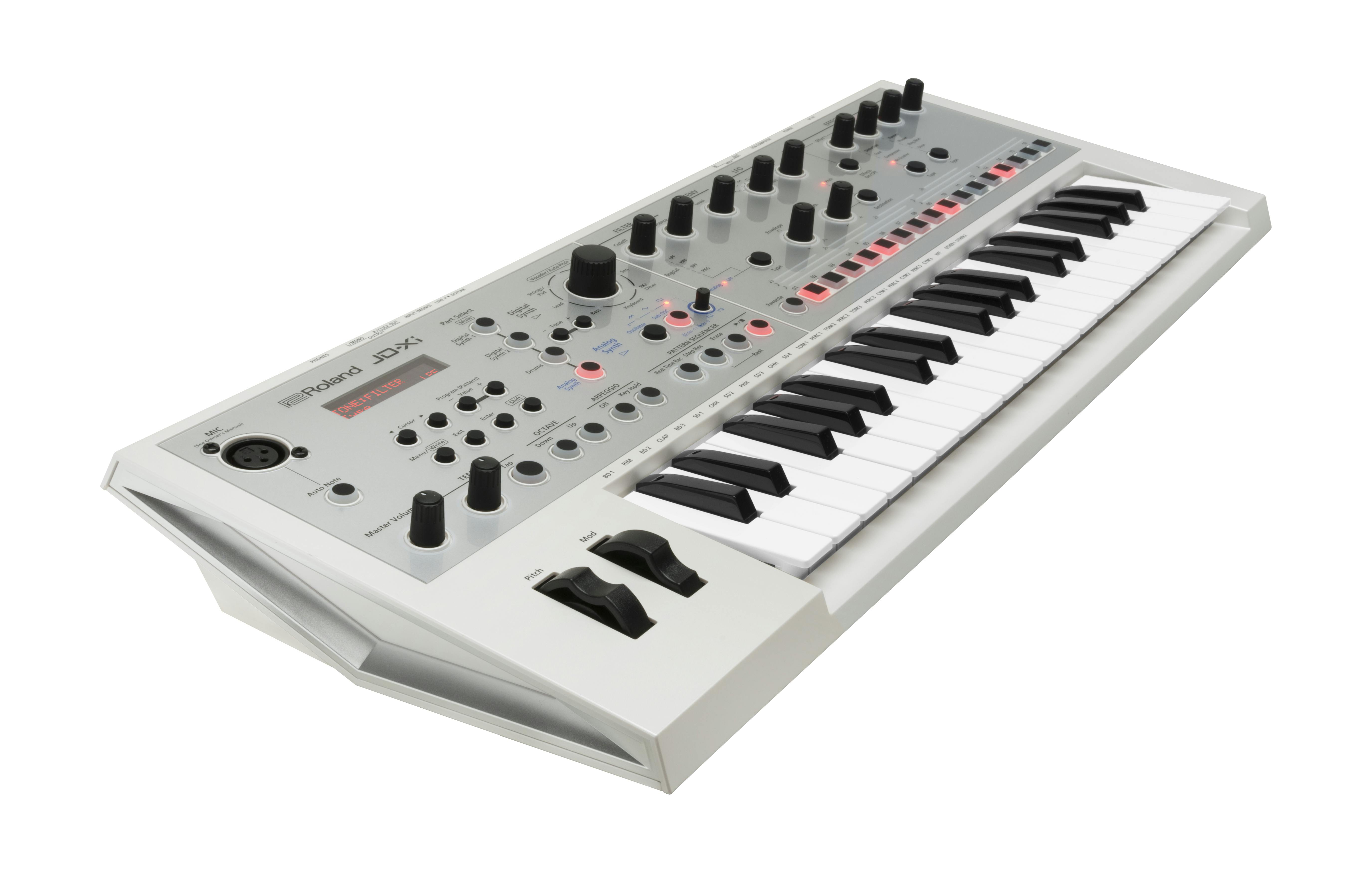 Roland JDXi Limited Edition White Analog/Digital Crossover Synth