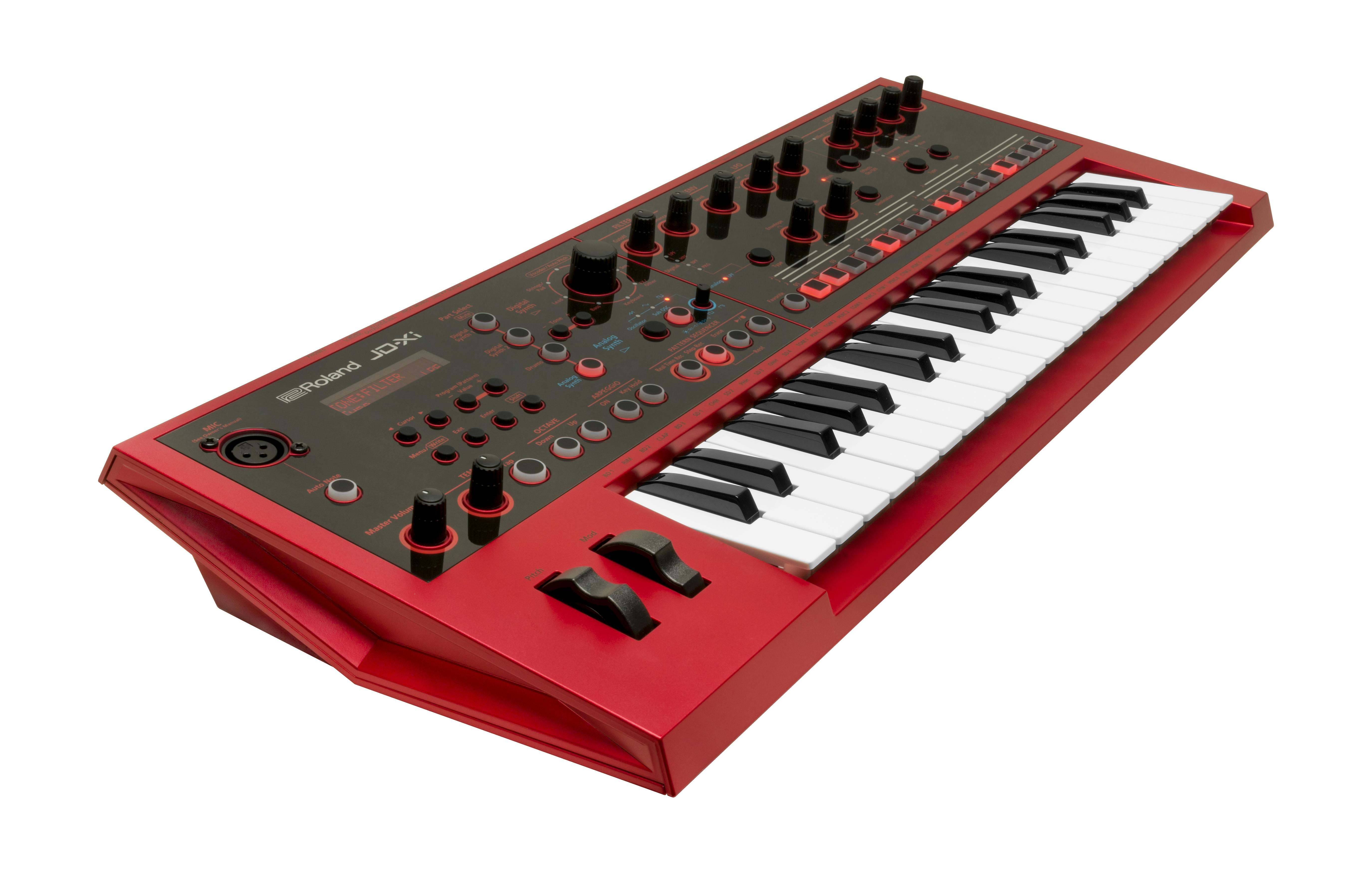 Roland JDXi Limited Edition in Red - Analog / Digital Crossover