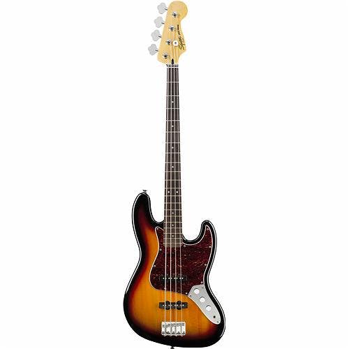 Squier Vintage Modified Jazz Bass in 3 Colour Sunburst - Andertons