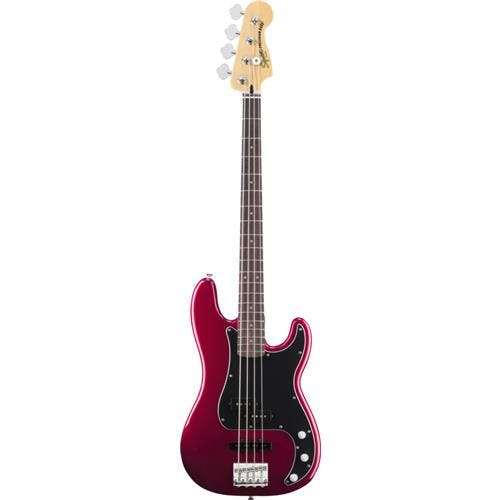 Squier Vintage Modified Precision Bass PJ in Candy Apple Red