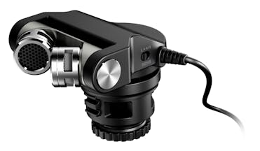 Tascam TM2X XY Dual Capsule Camera Mic - 3.5mm Termination