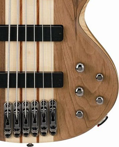 Ibanez BTB676 6 String Bass in Natural Flat - Andertons Music Co.