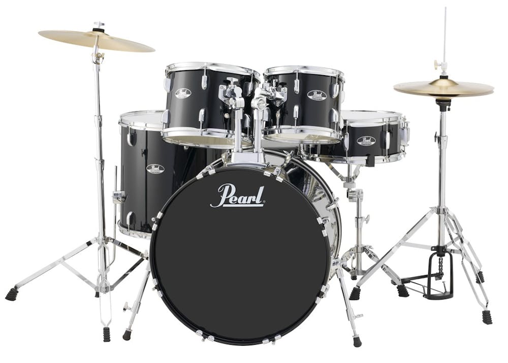 Pearl Road Show Session kit 10, 12, 16, 22,14 Snare in Black