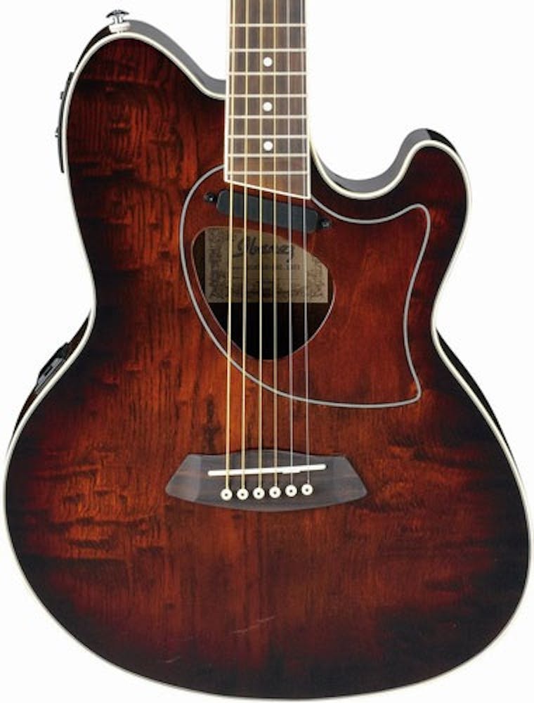 Ibanez TCM50E Electro Acoustic Guitar Vintage Brown Sunburst