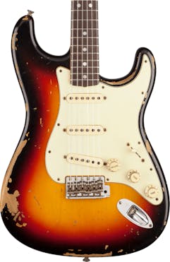 Fender Custom Shop Artist Collection Michael Landau 1968 Stratocaster in Bleached Three Colour Sunburst