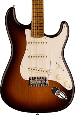 Fender Custom Shop Limited Edition Roasted '50s Stratocaster DLX Closet Classic in Aged Wide-Fade Chocolate 2-Colour Sunburst