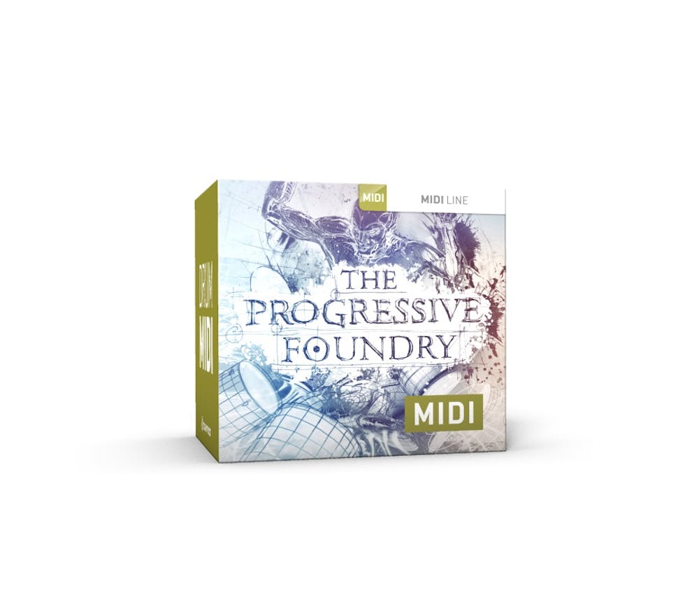 The Progressive Foundary MIDI Drum Grooves - Serial Only