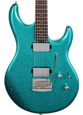 Music Man Luke III HH Steve Lukather Signature Electric Guitar in Ocean Sparkle