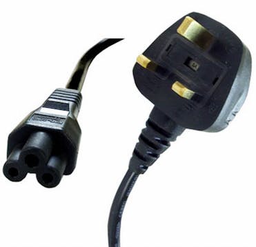 IEC Cloverleaf 2m Power Cable 2m (Works with Fender Passport Mini)