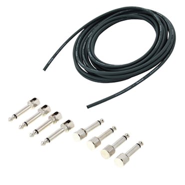 Evidence Audio SIS1-B Black Cable Kit for Guitar Pedals -