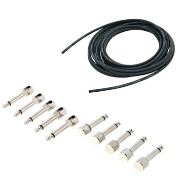 Evidence Audio SIS2-B Black Cable Kit for Guitar Pedals -