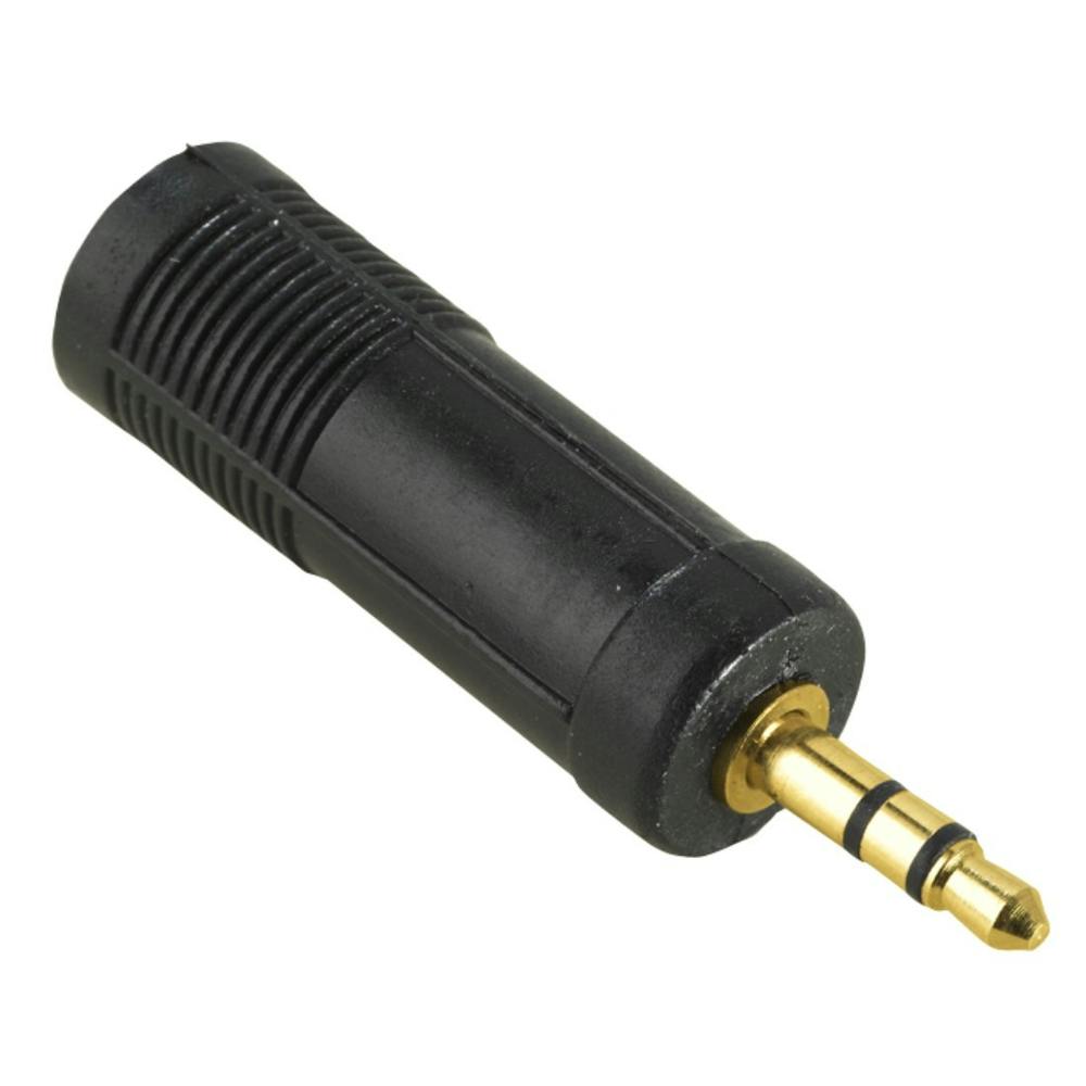 Andertons Pro Sound 3.5mm Stereo Jack Plug to 6.3mm Stereo Socket