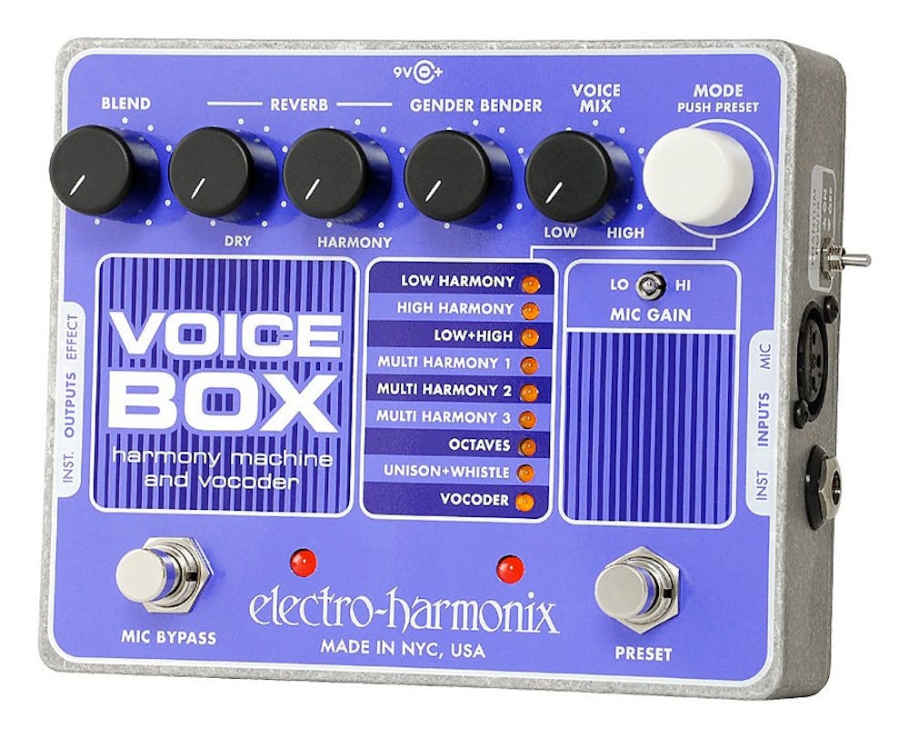 Electro Harmonix Voice Box Harmony & Vocoder Pedal