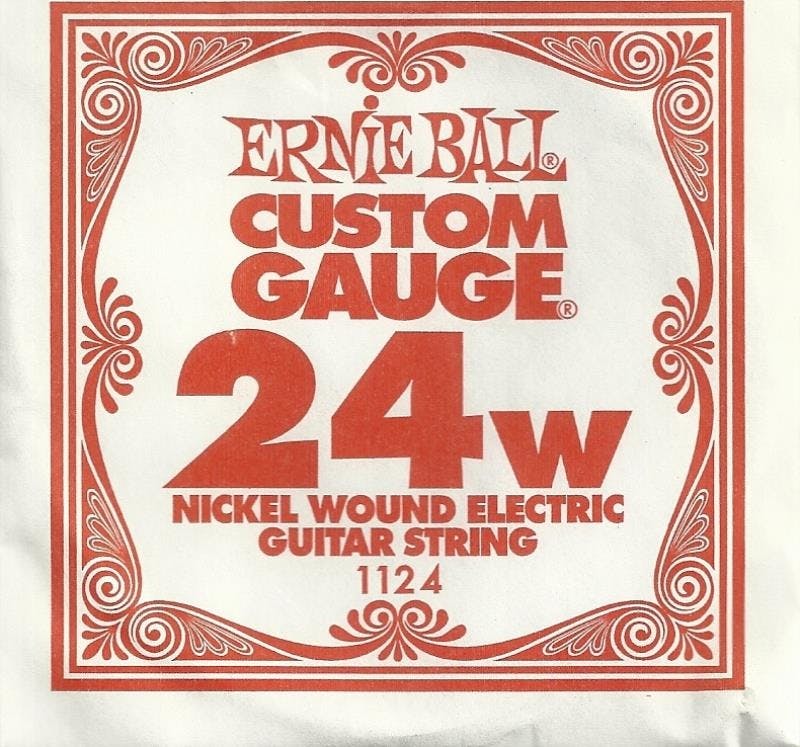 Ernie Ball Single Wound String 24W - Andertons Music Co.