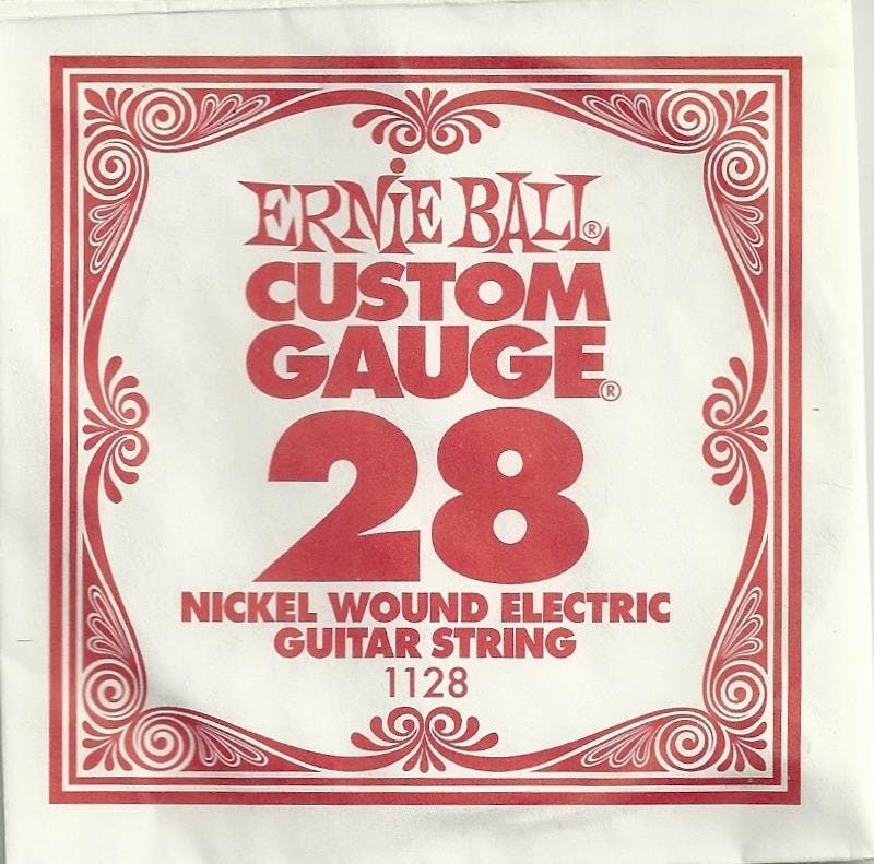 Ernie Ball Single Wound String 28 Andertons Music Co