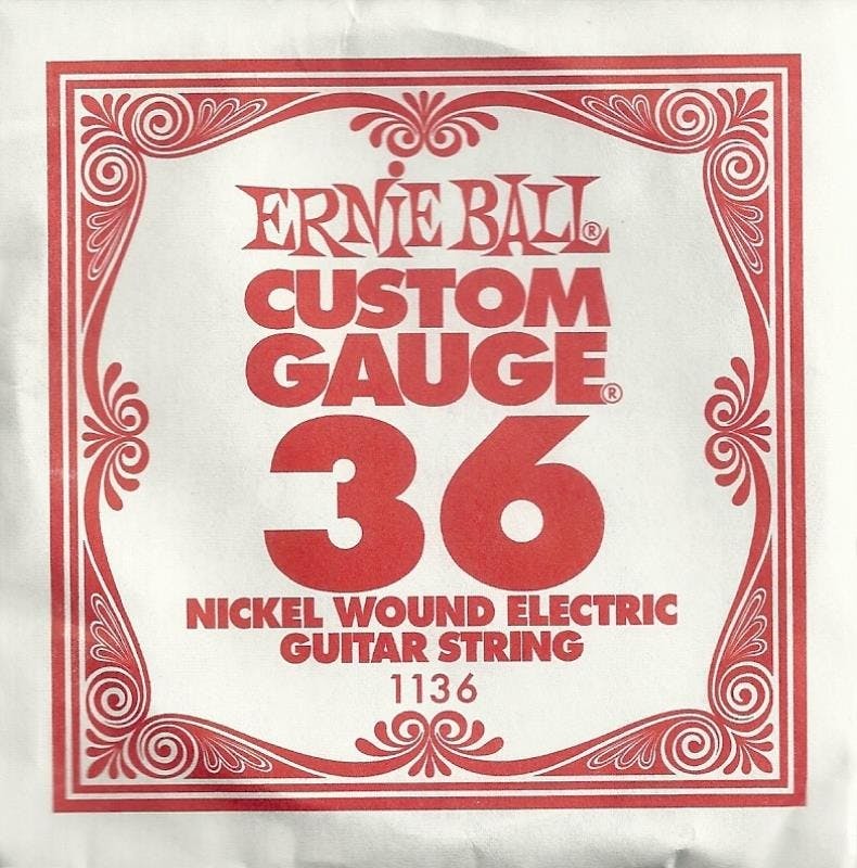 Ernie Ball Single Wound String 36 Andertons Music Co