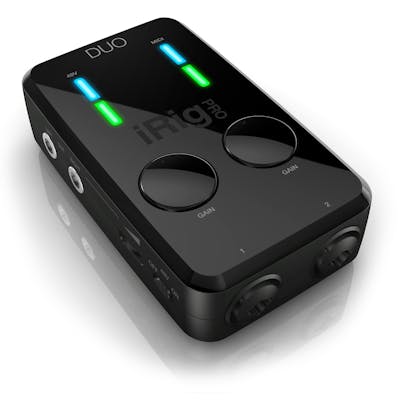 iRig PRO Duo - 2-channel Audio/MIDI Interface & mic preamp