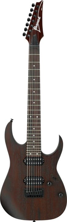 Ibanez RG7421-WNF 7-String Electric Guitar in Walnut Flat 
