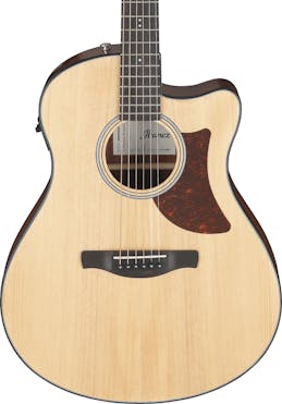 Ibanez AAM50CE-OPN Acoustic Guitar with Cutaway in Open Pore Natural