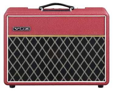 Vox AC10 10W Valve Amplifier in Classic Vintage Red