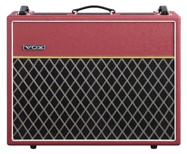 Vox AC30 30w Valve Amplifier in Classic Vintage Red