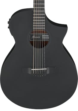Ibanez AEWC13-WK Acoustic Guitar In Weathered Black Open Pore