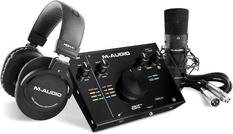 M Audio AIR 192 | 4 Vocal Studio Pro Recording Pack with Mic & Headphones