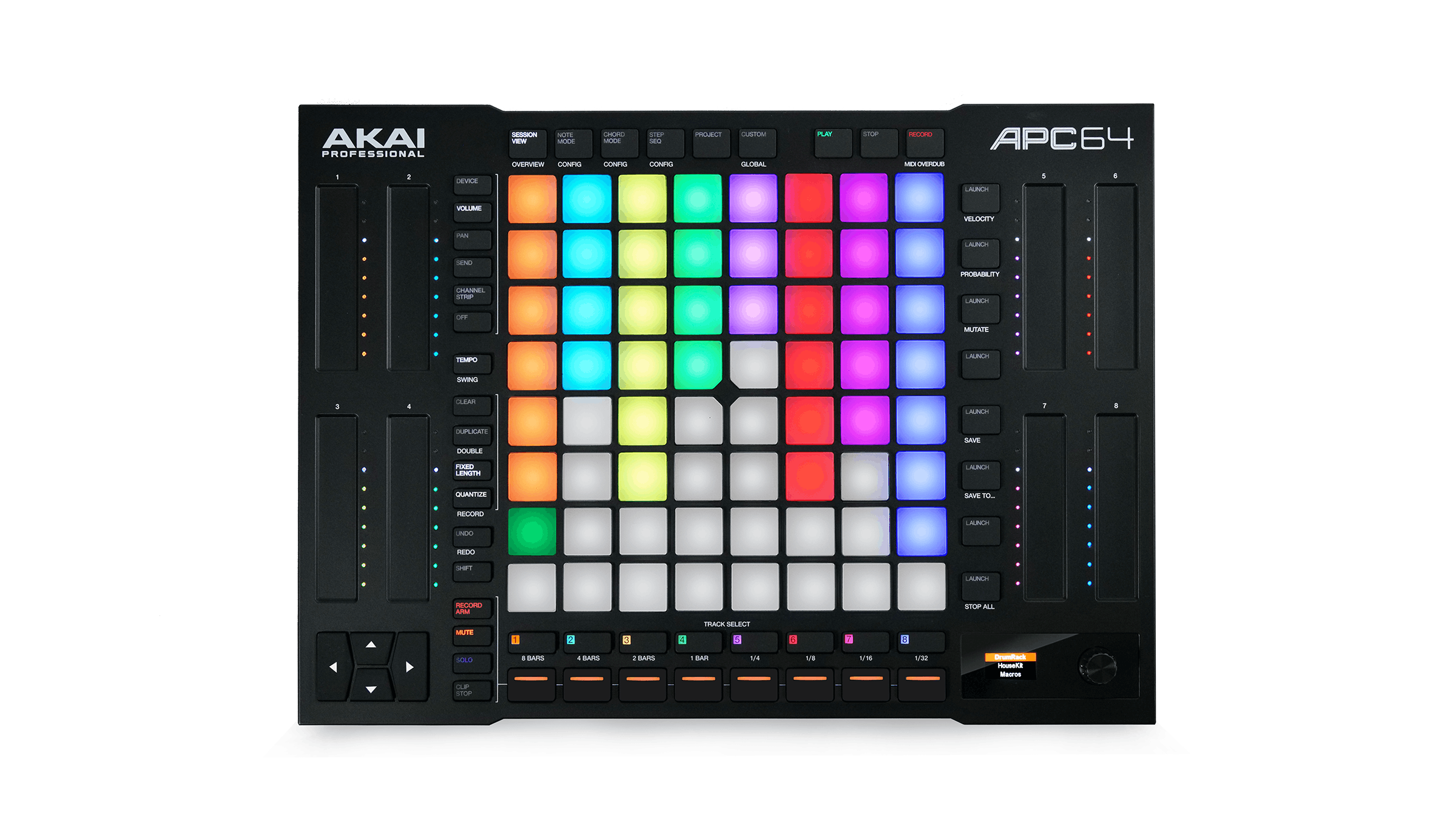 Akai APC64 Controller with Sequencer and Touchstrips
