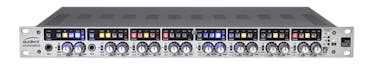 Audient ASP880 - 8 Channel Variable Input Impedance Mic Preamp