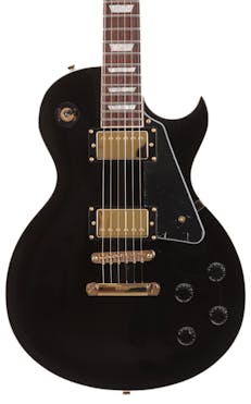 B Stock : EastCoast L1 Electric Guitar in Black With Gold Hardware