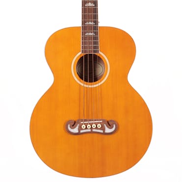 B Stock : Epiphone El Capitan J-200 Studio Electro Acoustic Bass Guitar in Aged Vintage Natural
