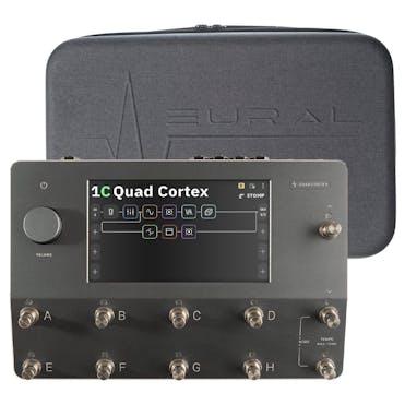 Neural DSP Quad Cortex Digital Amp & Effects Modeller with Gig Case Bundle