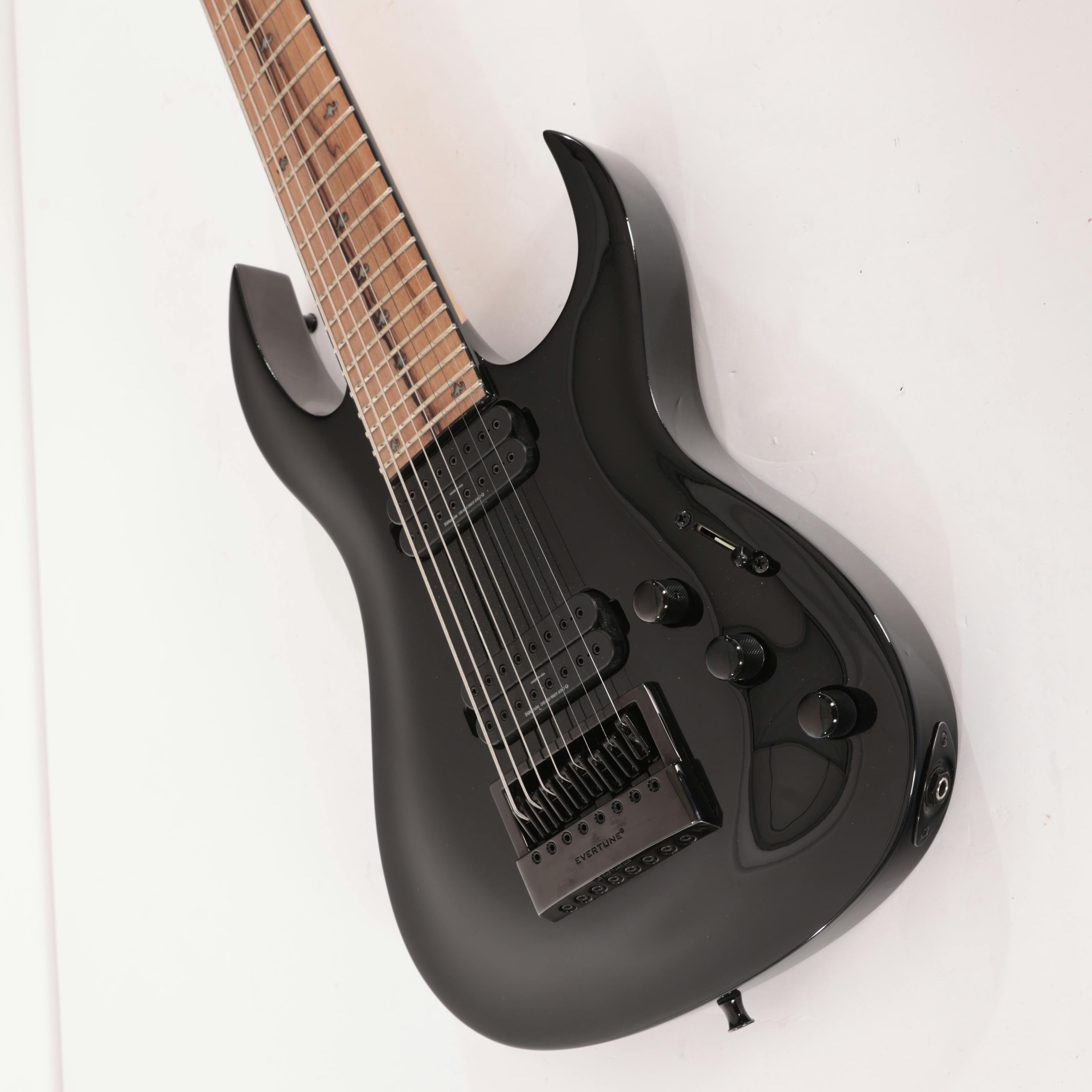 B Stock : BC Rich Prophecy Series Shredzilla 8 Archtop Electric Guitar with  EverTune II in Gloss Black - Andertons Music Co.