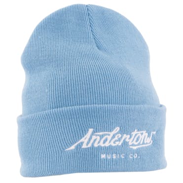 Andertons Music Co. Cuffed Beanie in Sky Blue
