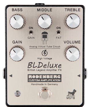 Rodenberg BLDeluxe British Legend Deluxe Amplifier Overdrive Pedal