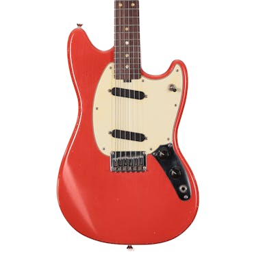 Shabat Bobcat Electric Guitar in Fiesta Red 24" Scale