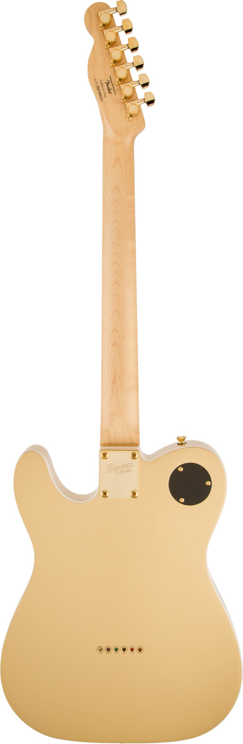 Squier J5 John 5 Signature Telecaster In Frost Gold Andertons Music Co