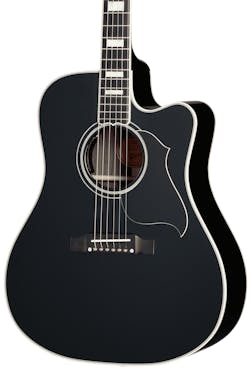 Gibson Custom Shop Songwriter EC Custom Ebony Acoustic Guitar