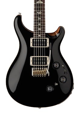 PRS Custom 24 Electric Guitar in Black Top Natural Back