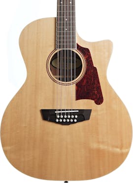 DAngelico Fulton Grand Auditorium 12-String CE Electro-Acoustic in Natural