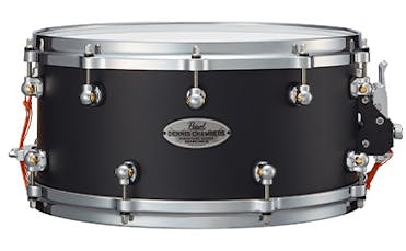 Pearl Dennis Chambers 2023 Signtaure Snare in Matte Black