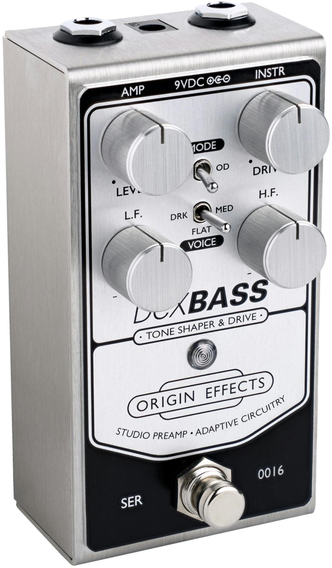 Origin Effects DCX Bass Studio Preamp Pedal - Andertons Music Co.