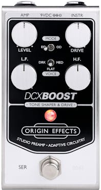 Origin Effects DCX Boost Studio Preamp Pedal