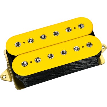 DiMarzio PAF Pro Humbucker with Yellow Cover & Nickel Pole Pieces - Standard Spacing