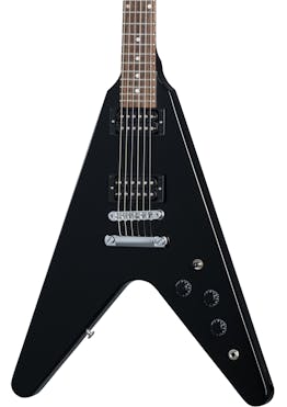 Gibson USA '80s Flying V Electric Guitar in Ebony